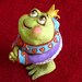 Frog Prince: OOAK original christmas ornament or decoration