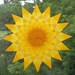 Yellow Mandala Window Star Sun Catcher