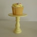 Yellow mini wood cupcake stand reserved for dianaleon2