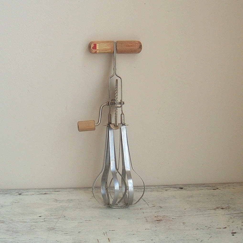 vintage egg beater