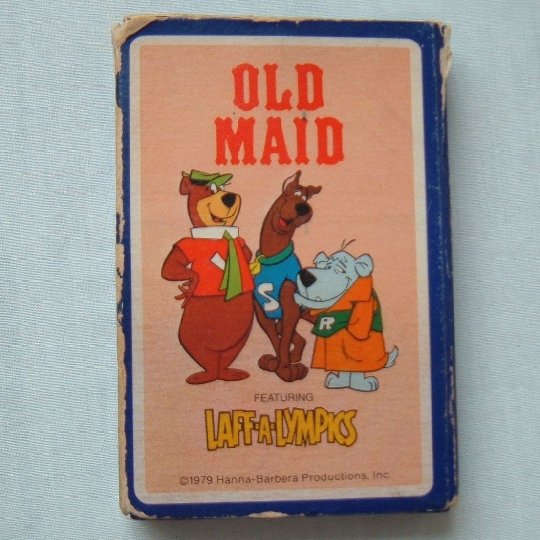 laminated old maid card game