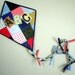 Quilted Wall Art - Let's Go Fly a Kite - ABCs - made to order