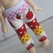last pair...BJD / Dollfie LATI YELLOW/Pukifee sized Apples and Stripes leggings