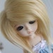 doll wig BJD wig Dollfie wig LATI YELLOW/Pukifee/monster high fake fur Light Golden Blonde wig monstrodesigns