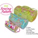 PDF Sewing Pattern for Barrel Bag: 3 Sizes, 3 Strap Styles