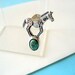 SALE....Sterling Spirit Horse Tie Tack
