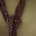 Soft Grape Fashion Scarf