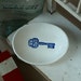 Small Oval Dish with Blue Vintage Key