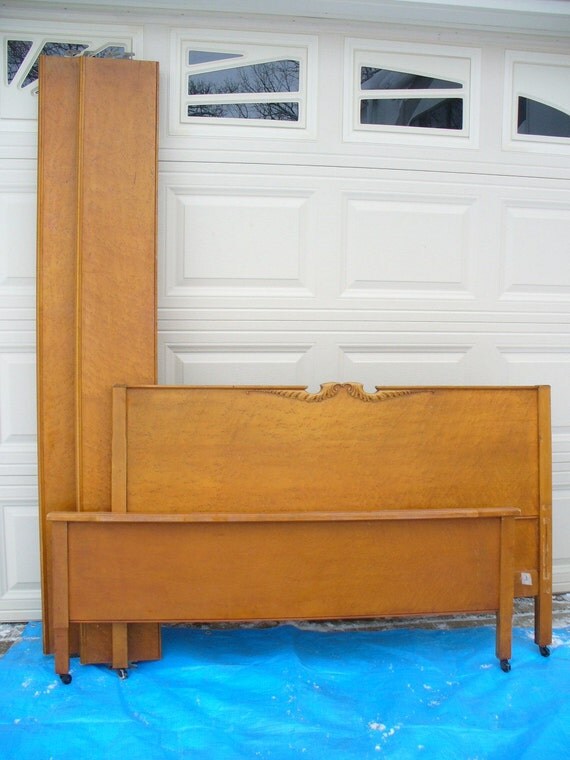 Antique Birdseye Maple BedFULL