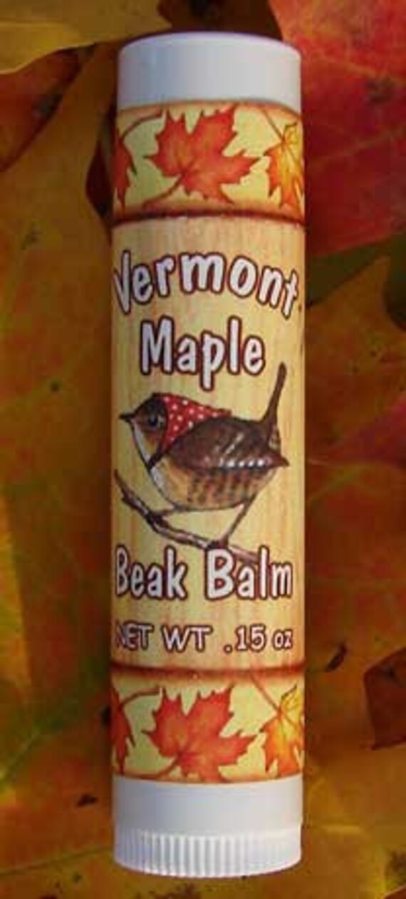 Vermont Maple Lip Balm All Natural .15 ounce Tube
