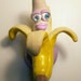 Hannah Banana Polymer clay Magnet