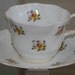 Vintage Fine Bone China Tea Cup Bird Feeder
