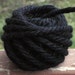 Primitive Wool Spun Doll Hair- Midnight Black