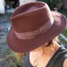 Vintage Indiana Jones fedora // AUTHENTIC LucasFilms & Stetson, 1984