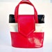 Vintage red white and blue handbag // Fourth of July purse