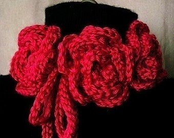 The Patricia Scarflette Crochet Pattern PDF - permission to sell what you make