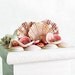 box wood pink seashells trinket box valentine gift