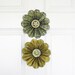 ON SALE paper flower garland, flower mobile, boho decoration, photo shoot prop, home floral decor