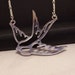Silver Swallow Necklace
