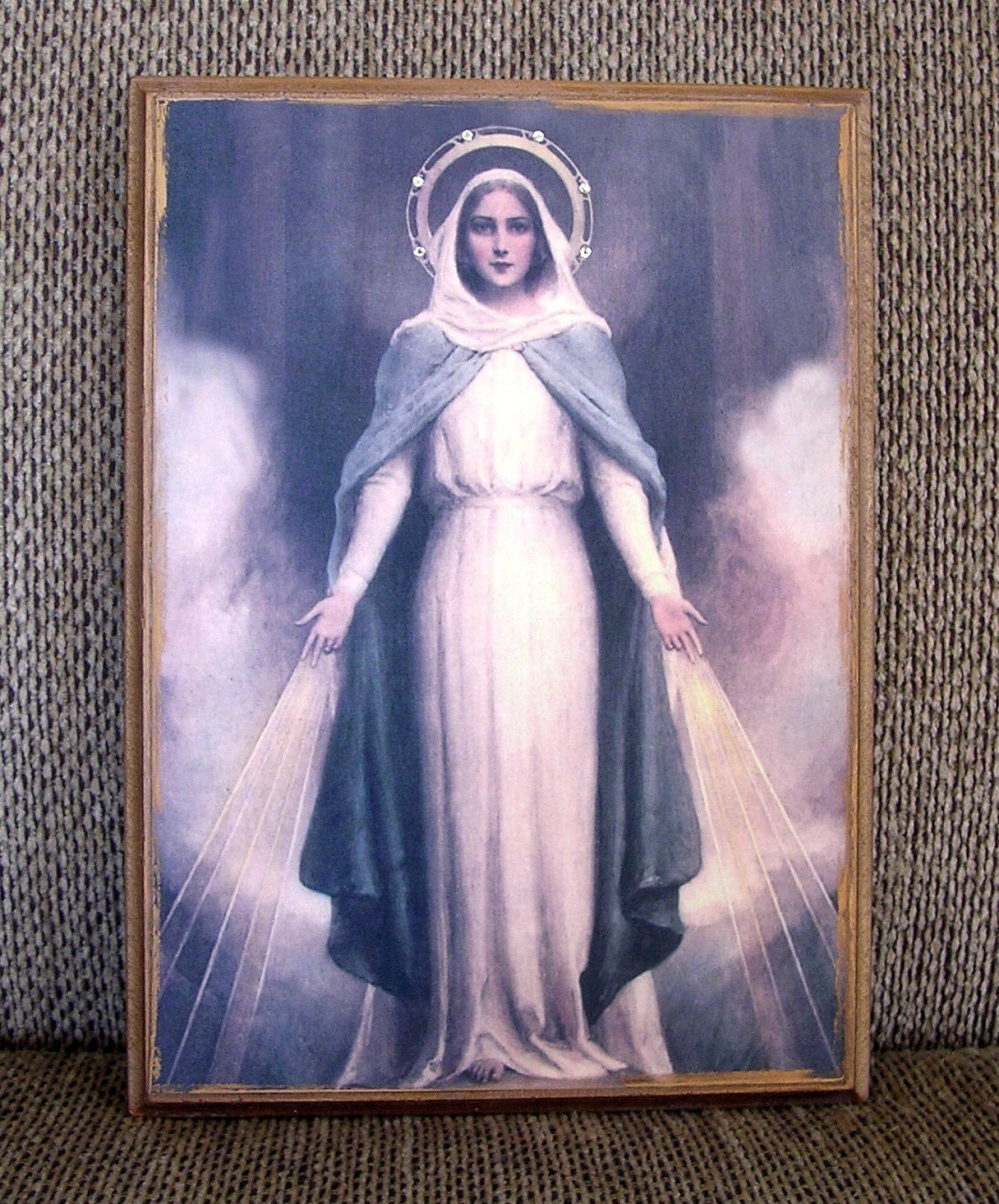 Miraculous Mother Stunning Virgin Mary Icon by MarysPrayers