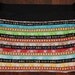 Chair Pocket Seat Desk Sack SMALL RULER Fabric 2 POCKETS Get Organized
