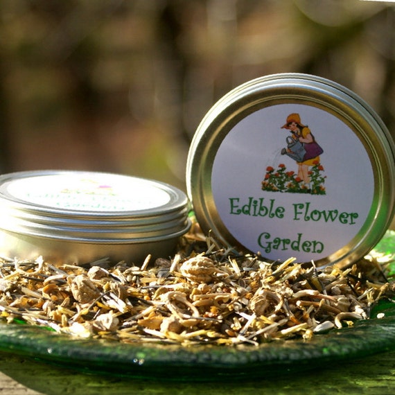 Items similar to Edible Flowers, Edible Flower Garden Seed Kit Gifts