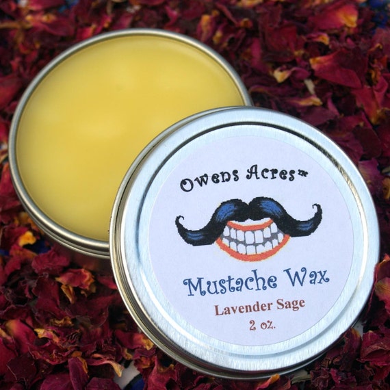 Mustache Wax All Natural Three Scent Choices by OwensAcres