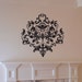 Baroque Style Damask Vinyl Wall Decal