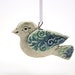 Christmas ornament - Little Damask bird