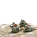 mouse figurines - mice miniatures - set of three