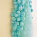 Mint nuno felt shibori scarf