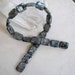 RESERVED FOR Nancy R- Larvikite Rectangle Beads