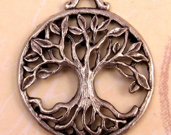Tree Of Life Pendant, Antique Pewter AP60