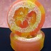One 3.5 Ounce Strawberry Lemonade Loofa Soap