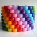 Super Rainbow Kandi Cuff