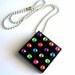 Lego Necklace, Neon Bling, Lite Brite