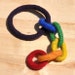 FREE US Shipping..The All-New Mini Baby Chain Wool Felt Link Toy