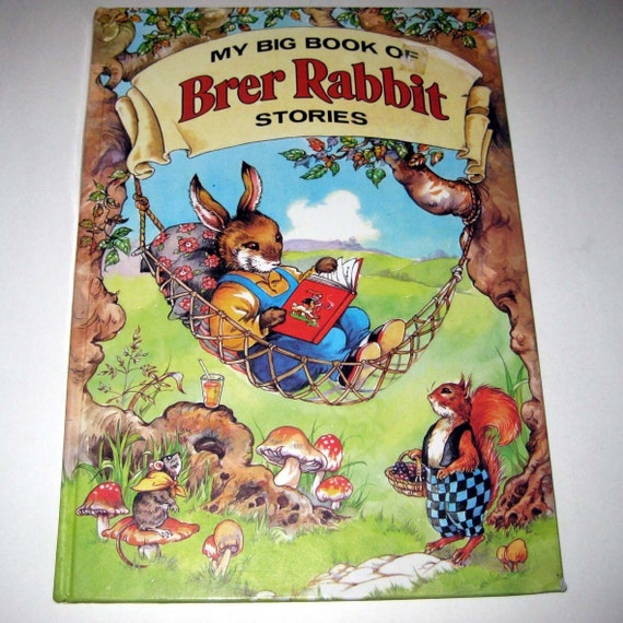 Vintage 1980s My Big Book of Brer Rabbit Stories