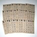 RESERVED FOR EMILY Vintage Bingo Cards Lot of 12