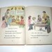 Working and Playing Vintage 1950s Children's School Reader or Textbook with Halloween and Santa