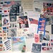 Vintage Patriotic Flags Fourth of July Americana Uncle Sam and Fireworks Ephemera Pack
