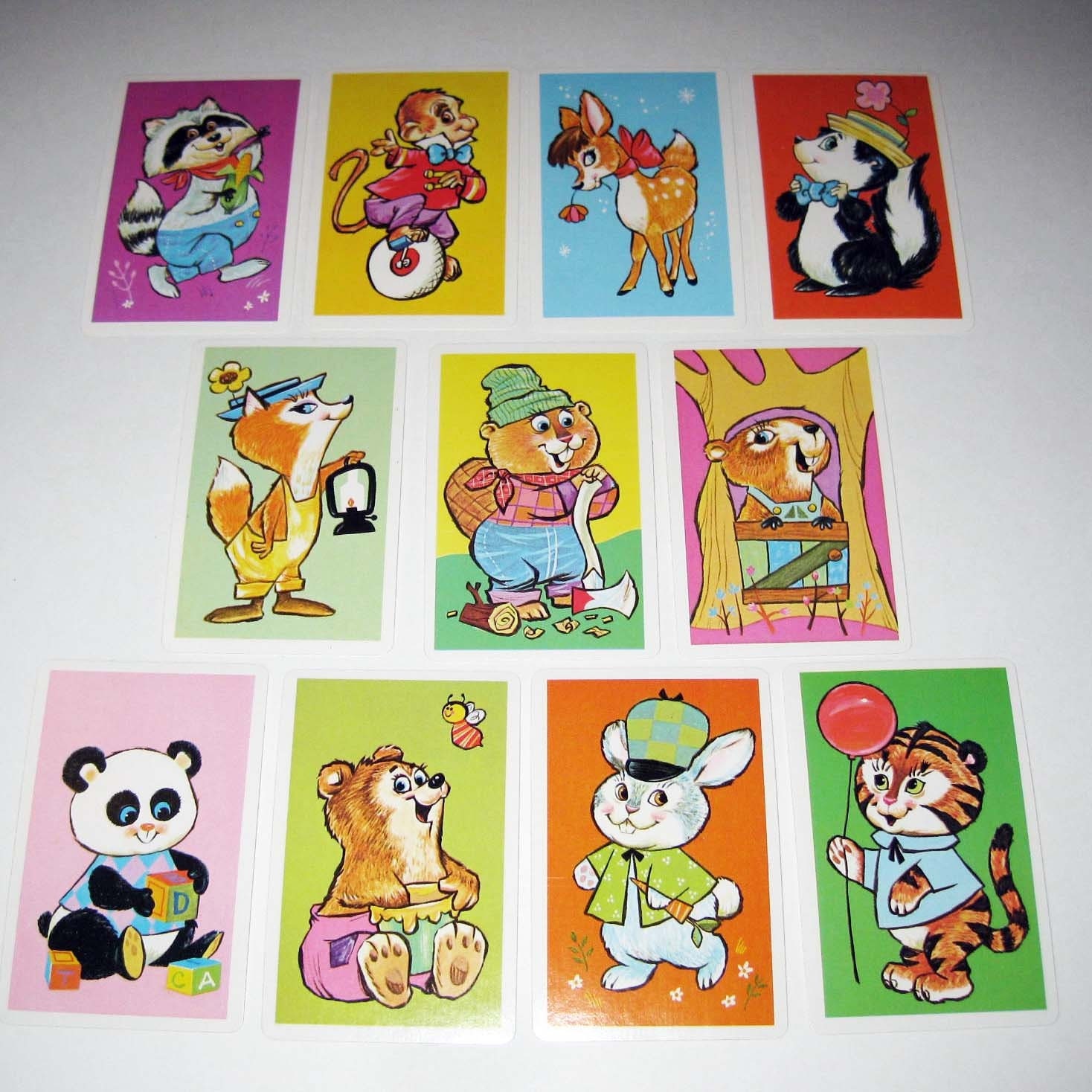 Childrens Snap Cards