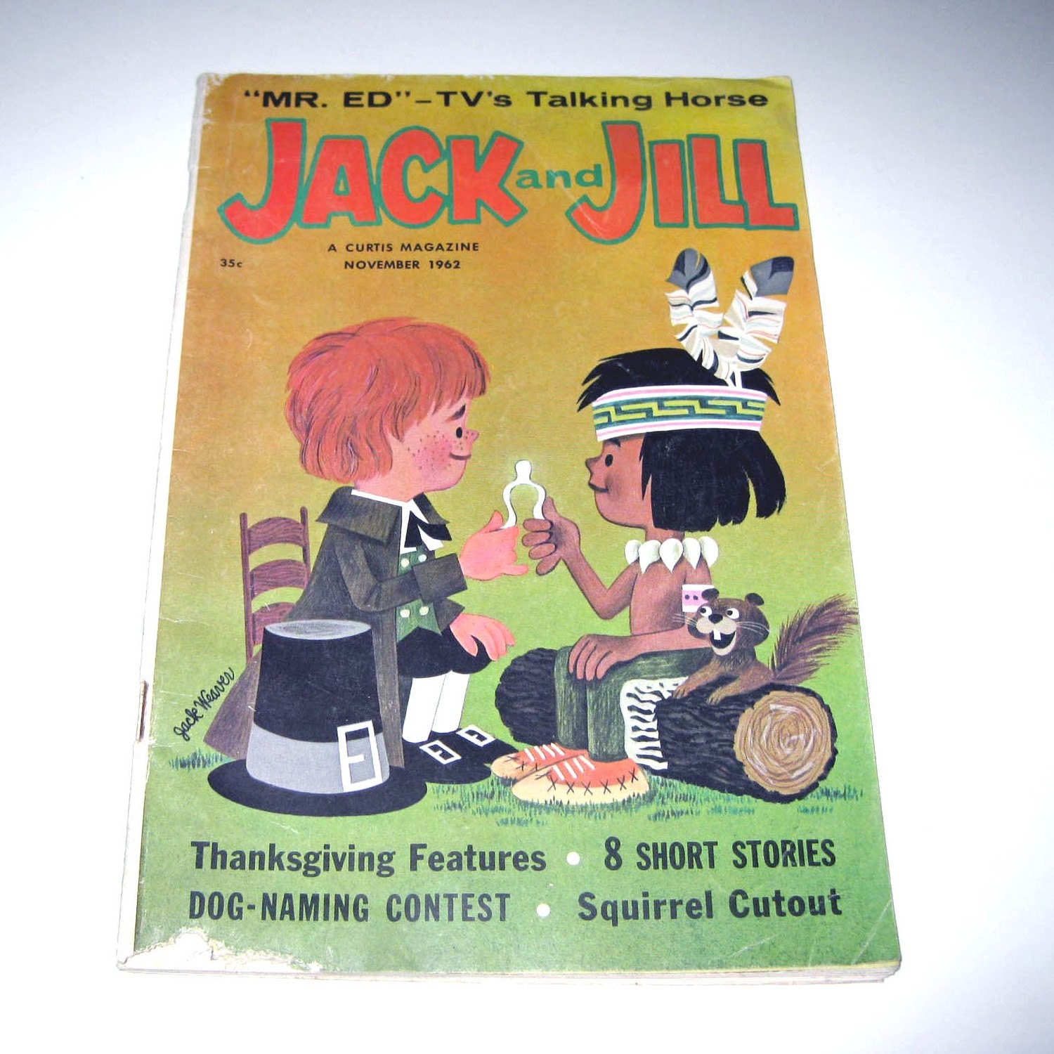 Vintage 1960s Jack and Jill Magazine for Children November