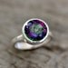 SIZE 5 Ready To SHip Limited Edition Sterling Silver Ring Featuring Mystic Topaz Ring, Recycled Sterling ROCK FETISH