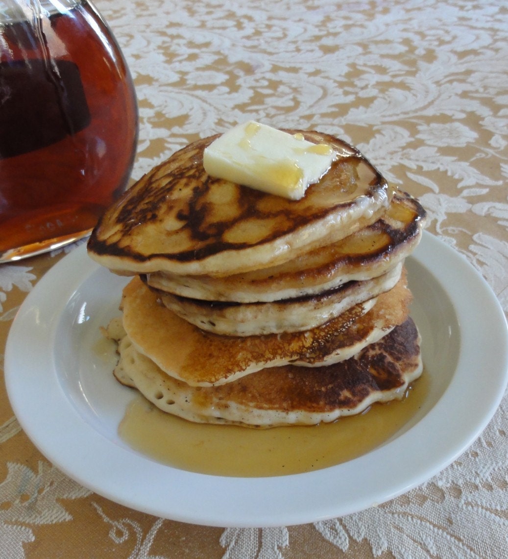 Vermont breakfast Pancake mix Vermont maple syrup perfect