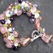 Gemstone bracelet in sterling silver --Haku Lei-- RESERVED