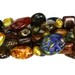 Czech Glass Beads Pressed Mix Tuscany (1 Strand) CZP442