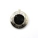 Vintage Gold Plated Locket 18mm Setting Floral Etched 30mm (1) BLR10