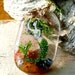 Amazing Mermaid and octopus in the water - fused glass pendant