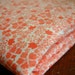 Reversible 1930s Style Peach Pink and White Calico Cotton Quilt Fabric